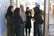 حضور تیم اعتبار بخشی وزارت بهداشت درمان و آموزش پزشکی در دانشکده پرستاری حضرت زهرا(س)آباده