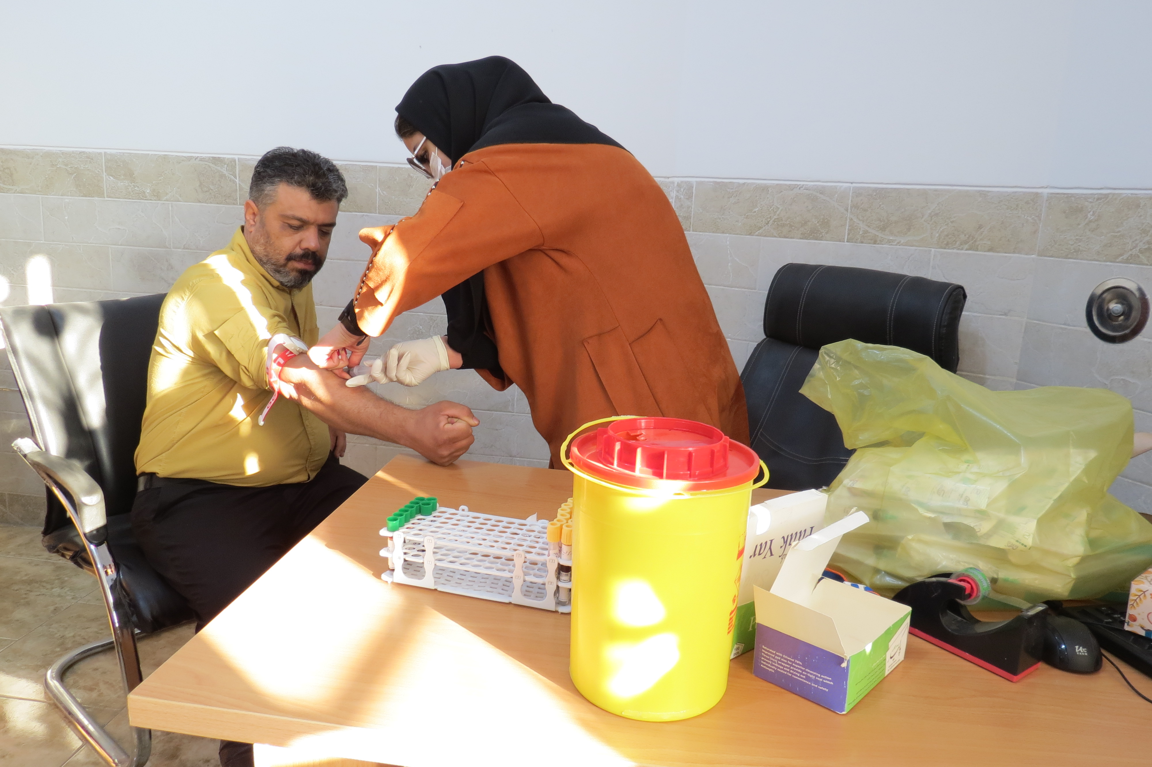 اجرای پویش همکار سالم در دانشکده پرستاری آباده 