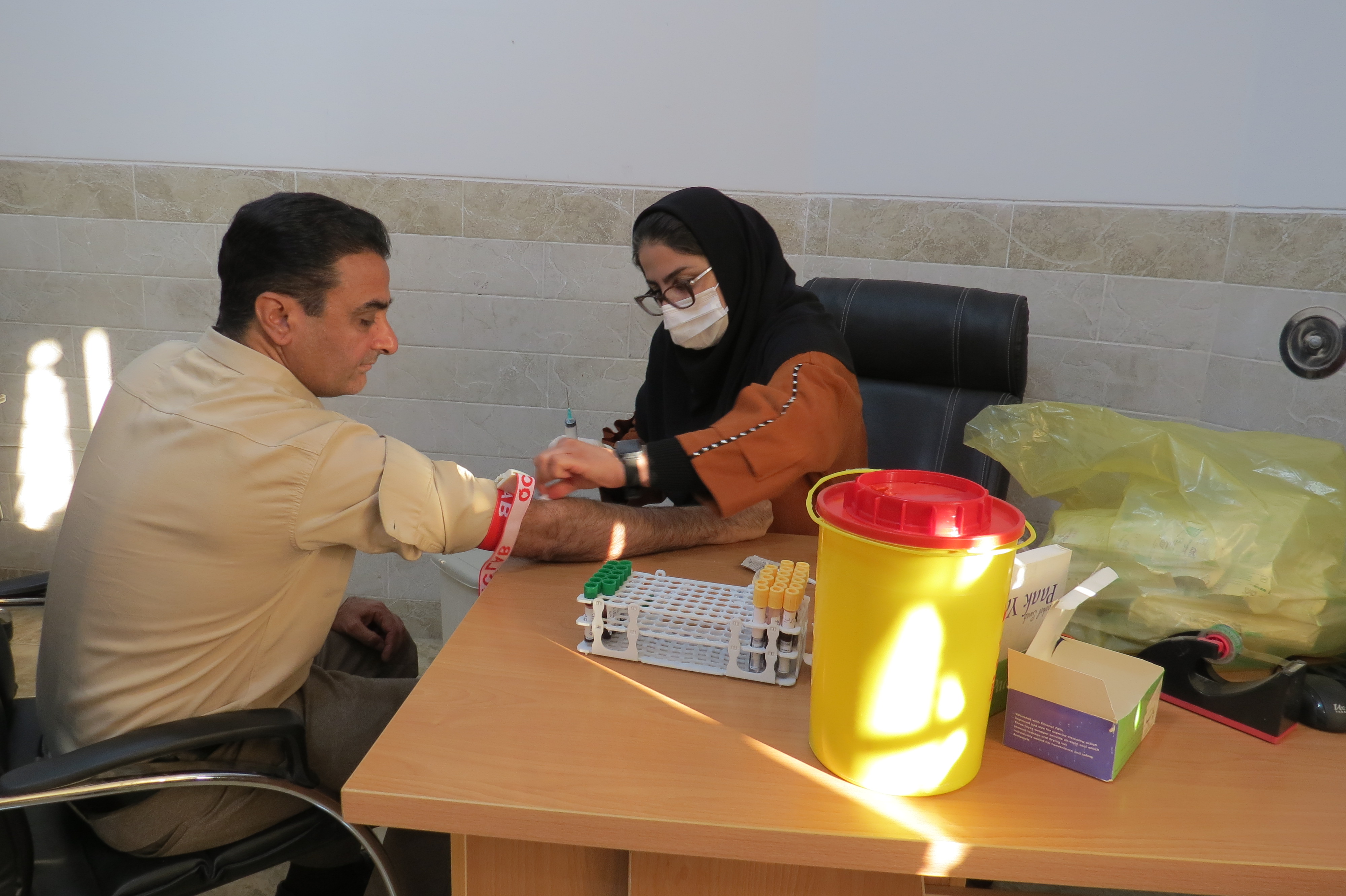 اجرای پویش همکار سالم در دانشکده پرستاری آباده 