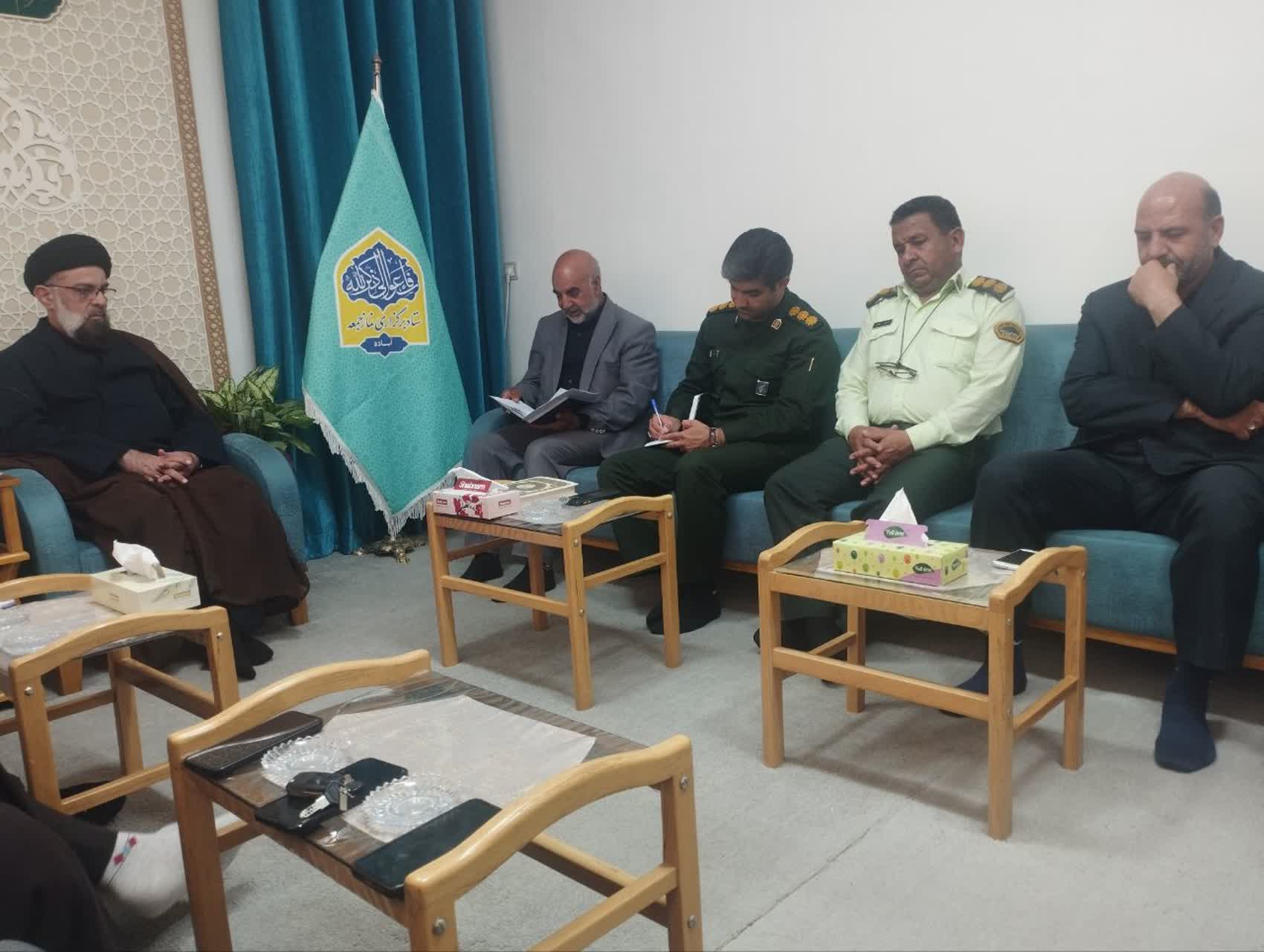 برگزاری نشست ستاد اقامه نماز در شهرستان آباده