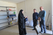بازدید کارشناس اداره HSE دانشگاه علوم پزشکی شیراز از دانشکده پرستاری آباده