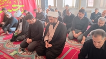 حضور رئیس و کارکنان دانشکده پرستاری آباده در مراسم عزاداری سیدالشهداء