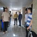 بازدید سرزده رئیس دانشکده پرستاری آباده از خوابگاه دانشجویی پسران