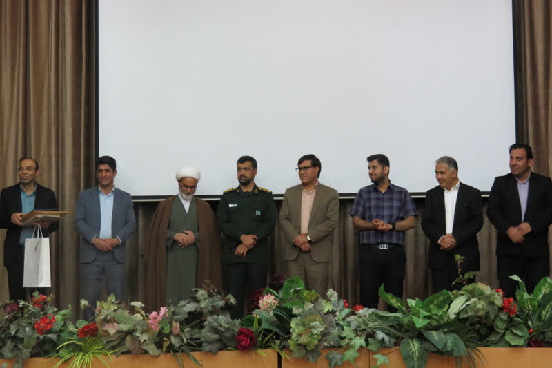 آیین تکریم و معارفه رئیس دانشکده پرستاری حضرت زهرا(س) آباده